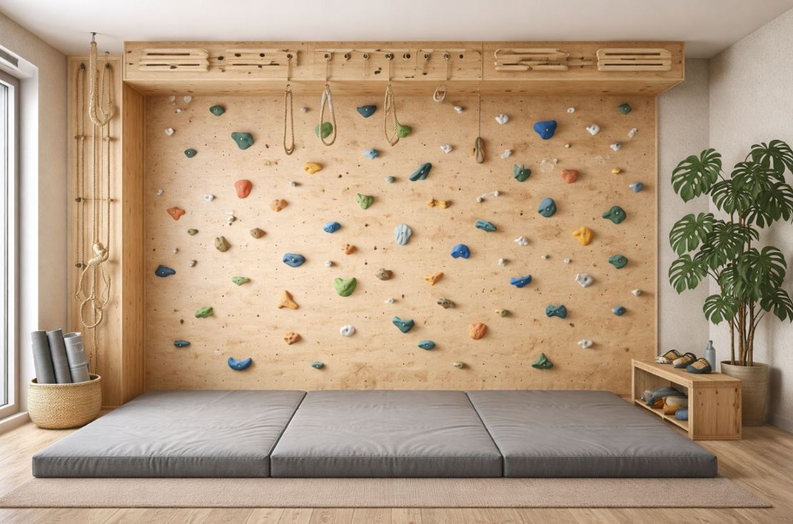 居家攀岩牆怎麼施工最安全？專業工法與結構補強原則